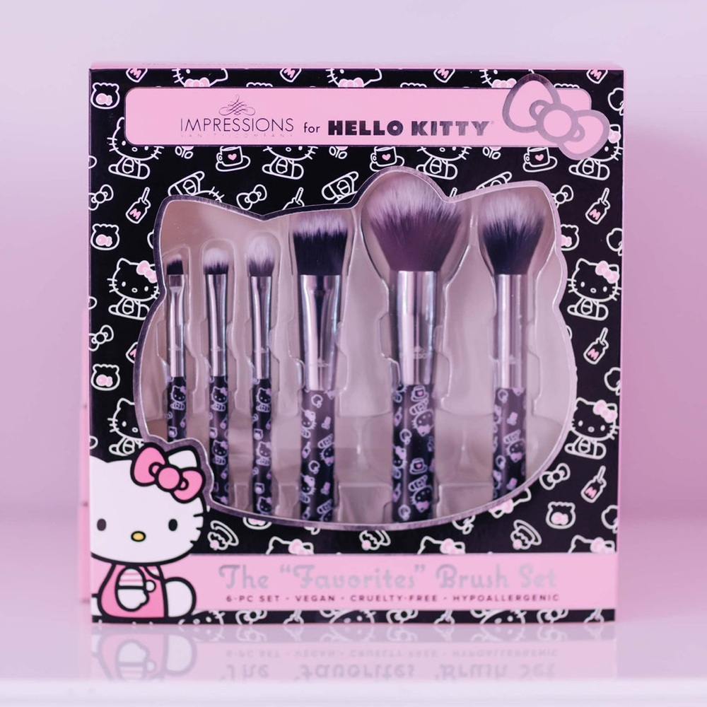 Impressions Vanity Company X Hello Kitty | The “Favorites” Brush Set